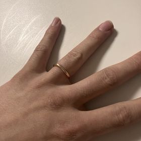 【TOWA(永遠)の口コミ】 私達はウェーブ型を選びました。
とても指に馴染む形で、カラーもピンクゴ…