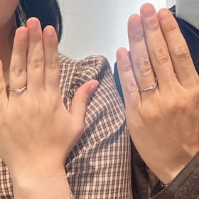 【アイプリモ(I-PRIMO)の口コミ】 素材はPT950です。
裏に刻印ができたり、小さな選べるダイヤモンドを入れ…