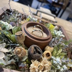 【鎌倉彫金工房の口コミ】 既製品のように誰かと被ることがなく、2人だけのオリジナルの指輪を作れる…