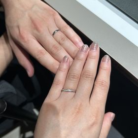 【ラザール ダイヤモンド(LAZARE DIAMOND)の口コミ】 色々なブランドを見ましたが、ダイヤモンドの輝きが他社にはないものでし…