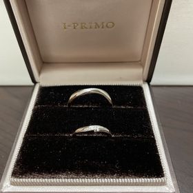 【アイプリモ(I-PRIMO)の口コミ】 女性用リングは、上下左右どの角度から見てもダイヤモンドが見え、とても…