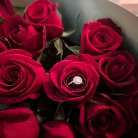 【ケイウノ ブライダル(K.UNO BRIDAL)の口コミ】 親から譲り受けたダイヤをデザイナーさんにフルオーダーで制作頂きました…