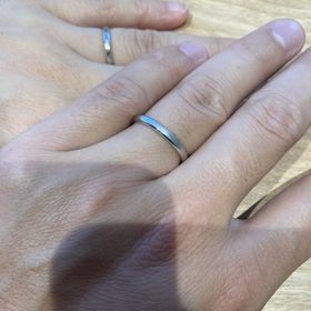 【出雲結(いずもゆい)の口コミ】 シンプルで古風なデザインが、素敵だと思いました。普段指輪をつけない人…