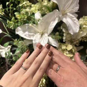 【TANZO.(鍛造指輪)の口コミ】 和歌をモチーフとしたデザインがとても可愛くて素敵です！和歌のイメージ…