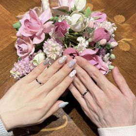 【TANZO.(鍛造指輪)の口コミ】 華奢で綺麗めな結婚指輪よりも、少しかっこいい感じのオシャレな指輪を探…