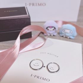 【アイプリモ(I-PRIMO)の口コミ】 細身のデザインでつけ心地もすごく良くてデザインも中央にダイヤモンドが…