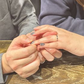 【TANZO.(鍛造指輪)の口コミ】 シンプルなデザインが良くて、指輪の質が良いものが欲しいと思っていたの…