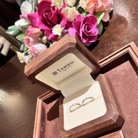 【TANZO.(鍛造指輪)の口コミ】 普通の加工にスターダスト加工を入れることで一気におしゃれに見えるのに…