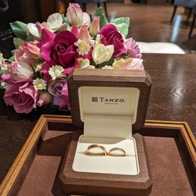 【TANZO.(鍛造指輪)の口コミ】 デザインが想像以上な仕上がりでした。指輪の素材の色味も多種類から選ぶ…