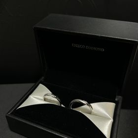 【エクセルコダイヤモンド(EXELCO DIAMOND)の口コミ】 男性の指輪がマットな素材がよく探していましたが，エクセルコダイヤモン…
