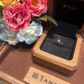 【TANZO.(鍛造指輪)の口コミ】 ダイヤモンドカラット数が自分の名前のゴロにちなんだものになっています…