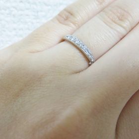 【ケイウノ ブライダル(K.UNO BRIDAL)の口コミ】 フォルムが綺麗で、指にはめたときにしっくりきたためです。オーダーメイ…