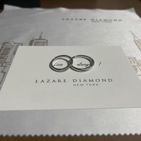 【ラザール ダイヤモンド(LAZARE DIAMOND)の口コミ】 他のブランドよりもデザインが多く、たくさんの中から選ぶことができまし…