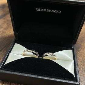 【銀座ダイヤモンドシライシの口コミ】 私たちのパーソナルカラーがオータムなのでゴールドの指輪ががよかったの…