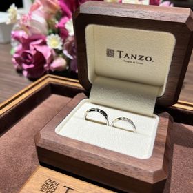 【TANZO.(鍛造指輪)の口コミ】 オーダーメイドで2人でこだわりながらデザインを考えました。完成品はとて…