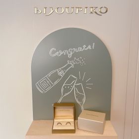 【CHOUCHOUNA(シュシュナ)の口コミ】 着け心地が良く、デザインもシンプルすぎす素敵な物に仕上がって大満足で…