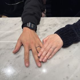 【MARIND(マリンド)】の口コミ 夫婦共に仕事中は指輪をつけられず休日のみの着用になるので、ダイヤモンド...