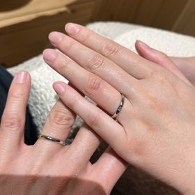 【出雲結(いずもゆい)の口コミ】 着け心地が良く、女性の方はダイヤが入っているけどもデザインがシンプル…