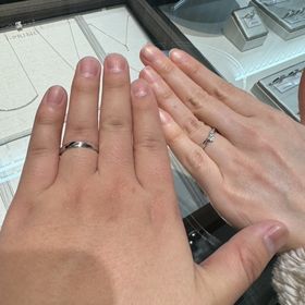 【アイプリモ(I-PRIMO)の口コミ】 プラチナを探していてダイヤモンドがありすぎずなさすぎないかつウェーブ…