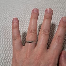 【アイプリモ(I-PRIMO)の口コミ】 着け心地よく、デザインもリングに捻りが入っており、シンプルかつ飽きが…