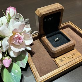 【TANZO.(鍛造指輪)の口コミ】 ゴツくかっこいいデザインにしたかったので、リングの幅をできるだけ太く…