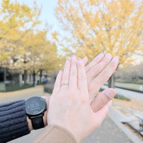 【Cayof(カヨフ)の口コミ】 いろいろと見てきたなかで、マットなゴールドがとても気に入りました。婚…