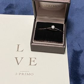【アイプリモ(I-PRIMO)の口コミ】 予算に合わせて、指輪自体はシンプルなデザインのシリウスにしてもらいま…