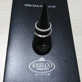 【エクセルコダイヤモンド(EXELCO DIAMOND)の口コミ】 指輪だけではなく、ネックレスとしても利用でき、裏面にもダイヤが一石埋…