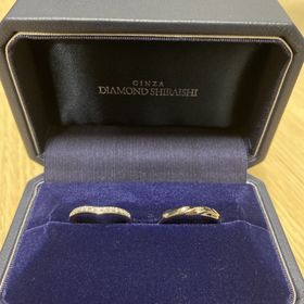 【銀座ダイヤモンドシライシの口コミ】 ダイヤとデザインの組み合わせがシンプルだけど華やかさがある指輪！海外…