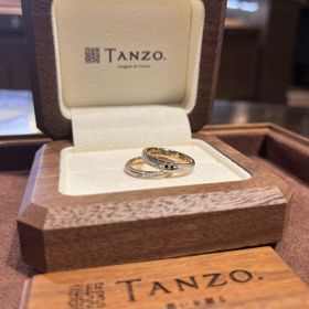 【TANZO.(鍛造指輪)の口コミ】 鍛造製法で作られた他の追随を許さない圧倒的な品質。
出来上がった指輪か…