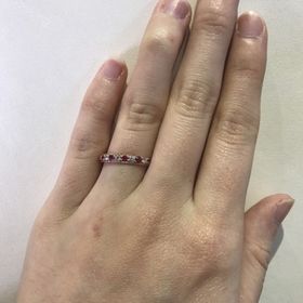 【Mori’s Ruby(モリスルビー)の口コミ】 一目惚れでした！ルビーの色に運命を感じて、彼もいいね！って勧めてくれ…