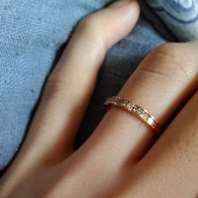 【ete(エテ)の口コミ】 ピンクゴールドがよかったので、それに合わせて男性側にもペアがあったの…