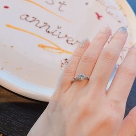 【ケイウノ ブライダル(K.UNO BRIDAL)の口コミ】 かわいくてディズニー好きの彼女がとても喜んでくれた。またもしリングの…