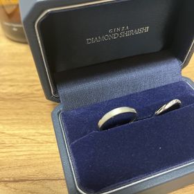 【銀座ダイヤモンドシライシの口コミ】 マット素材なところがとても良かった。また、着け心地がとても良かった。…