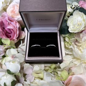 【アイプリモ(I-PRIMO)の口コミ】 ウェーブの可憐さが素敵で、そして中央にきらりと、目立ちすぎず、でも存…