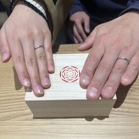 【出雲結(いずもゆい)の口コミ】 和を感じるシンプルなデザインで飽きが来ない。
着け心地がとても良い。指…