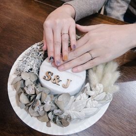 【renri(レンリ)の口コミ】 ベースとなるリングだけ自分たちで作成し、細かいデザインは後から職人さ…