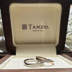 【TANZO.(鍛造指輪)の口コミ】 S字カーブ、荒目マット、面取りを揃えてペア間が出るようにして頂きました…