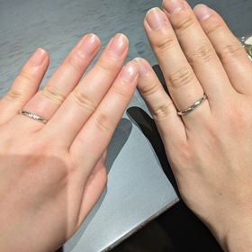 【出雲結(いずもゆい)の口コミ】 さり気ないダイヤのきらめきが素敵でとても気に入っています。メンズのデ…