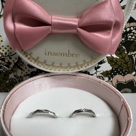 【insembre(インセンブレ)の口コミ】 指輪のカクカクしているデザインがとても可愛くて陽の光や、ライトの下だ…