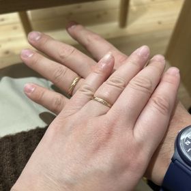 【出雲結(いずもゆい)の口コミ】 祈結を購入させていただきました。
大好きなピンクゴールドの色で仕上げて…