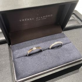 【ラザール ダイヤモンド(LAZARE DIAMOND)の口コミ】 エタニティリングを探し何店舗か周り、同価格帯で1番ダイヤが美しく見えま…