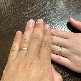 【TANZO.(鍛造指輪)の口コミ】 嫁さんの希望を丁寧に聞いて頂き、素敵な指輪がTANZYOしました！丈夫さも…