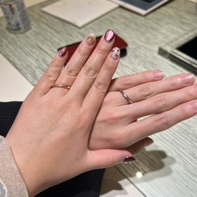 【TRECENTI(トレセンテ)の口コミ】 事前にインターネットなどでリサーチをした時に指輪の形、デザインが豊富…