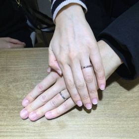 【Something Blue(サムシングブルー)の口コミ】 普段アクセサリーをつけないので、指輪をつけるのに抵抗がありました。い…