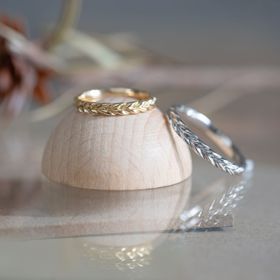 【Cayof(カヨフ)の口コミ】 リーフのデザインとても素敵で、人と被らないリングでとても気に入ってい…