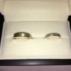 【JEWELRY  KAMATA(ジュエリーかまた)の口コミ】 フルオーダーなので自分たちの思い描くデザインにすることができたところ…