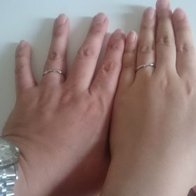 【俄(にわか)の口コミ】 １番着け心地がしっくりきたことと、シンプルで華奢なデザインが気に入り…