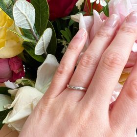 【アイプリモ(I-PRIMO)の口コミ】 アイプリモの【ケレース】というデザインの指輪です。真ん中のダイヤが埋…