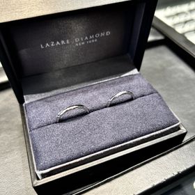 【ラザール ダイヤモンド(LAZARE DIAMOND)の口コミ】 デザイン性がある程度あるかつ、毎日職場で着用しても目立ちすぎない、と…